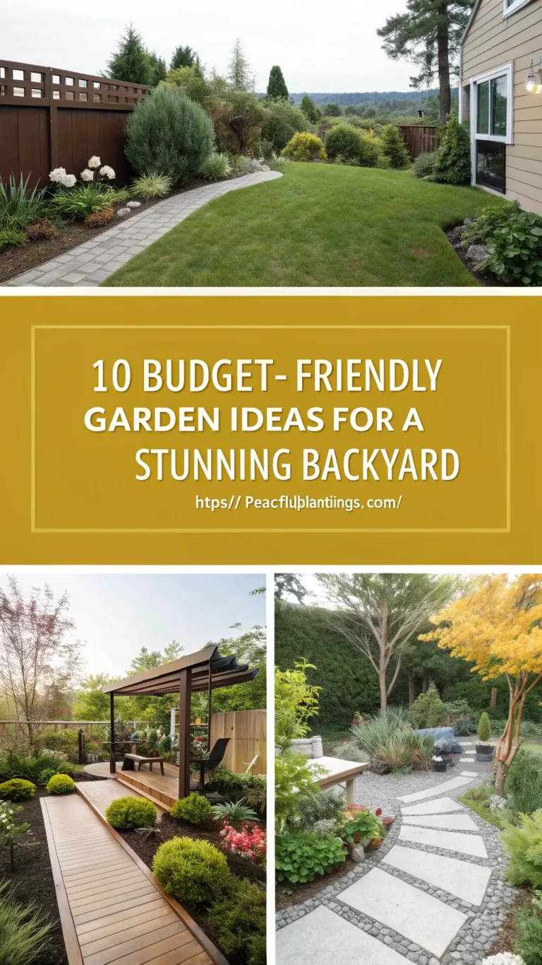10 Budget-Friendly Garden Ideas for a Stunning Backyard