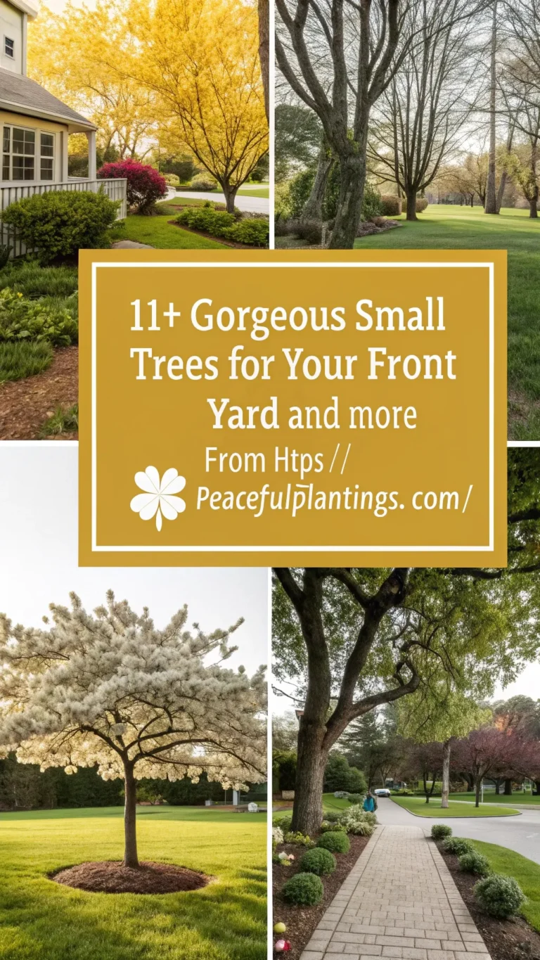 11+ Gorgeous Small Trees for Your Front Yard