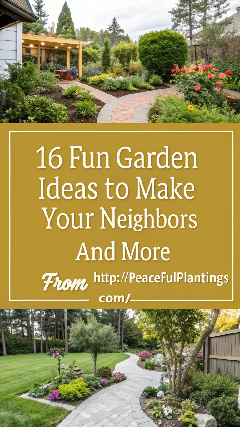 16 Fun Garden Ideas to Make Your Neighbors Envious