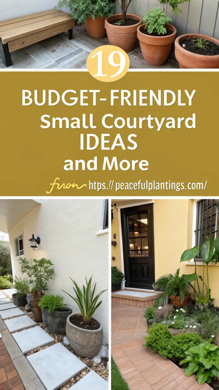 19 Budget-Friendly Small Courtyard Ideas