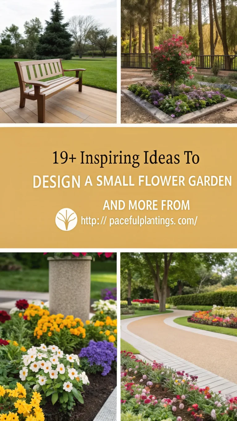 19+ Inspiring Ideas to Design a Small Flower Garden