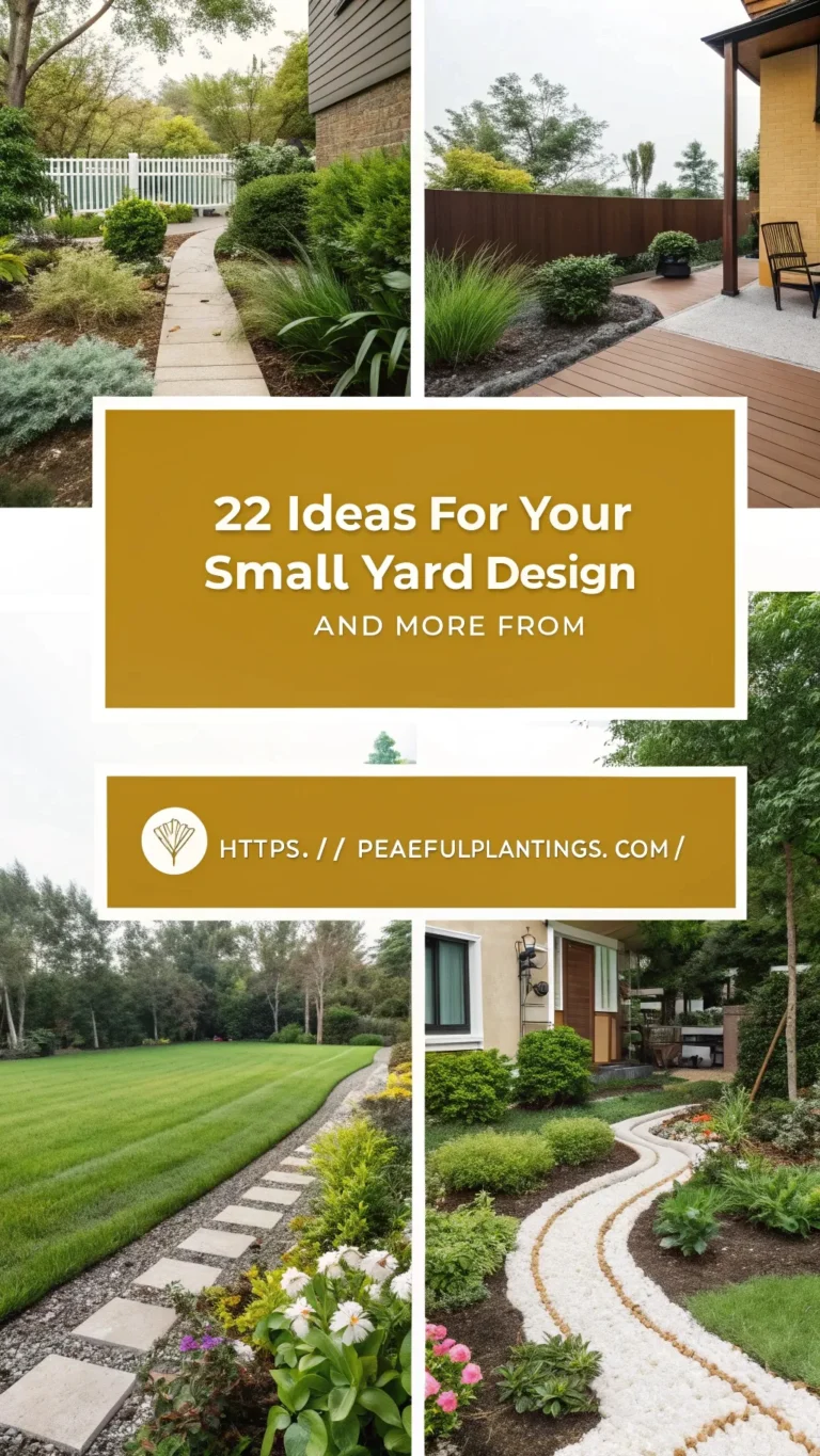 22 Ideas for Your Small Yard Design