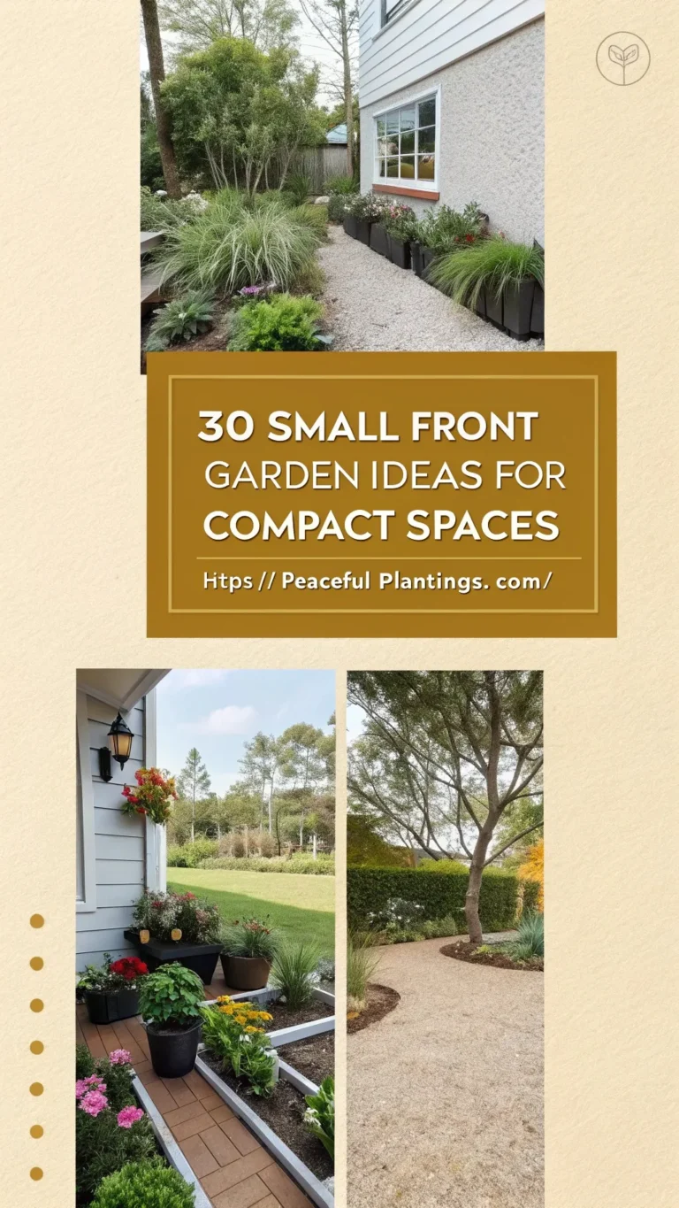 30 Small Front Garden Ideas for Compact Spaces