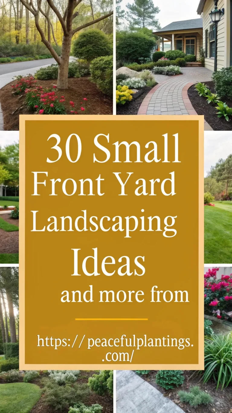 30 Small Front Yard Landscaping Ideas