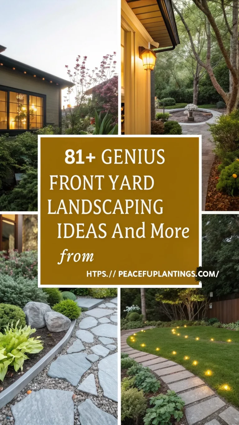 81+ Genius Front Yard Landscaping Ideas
