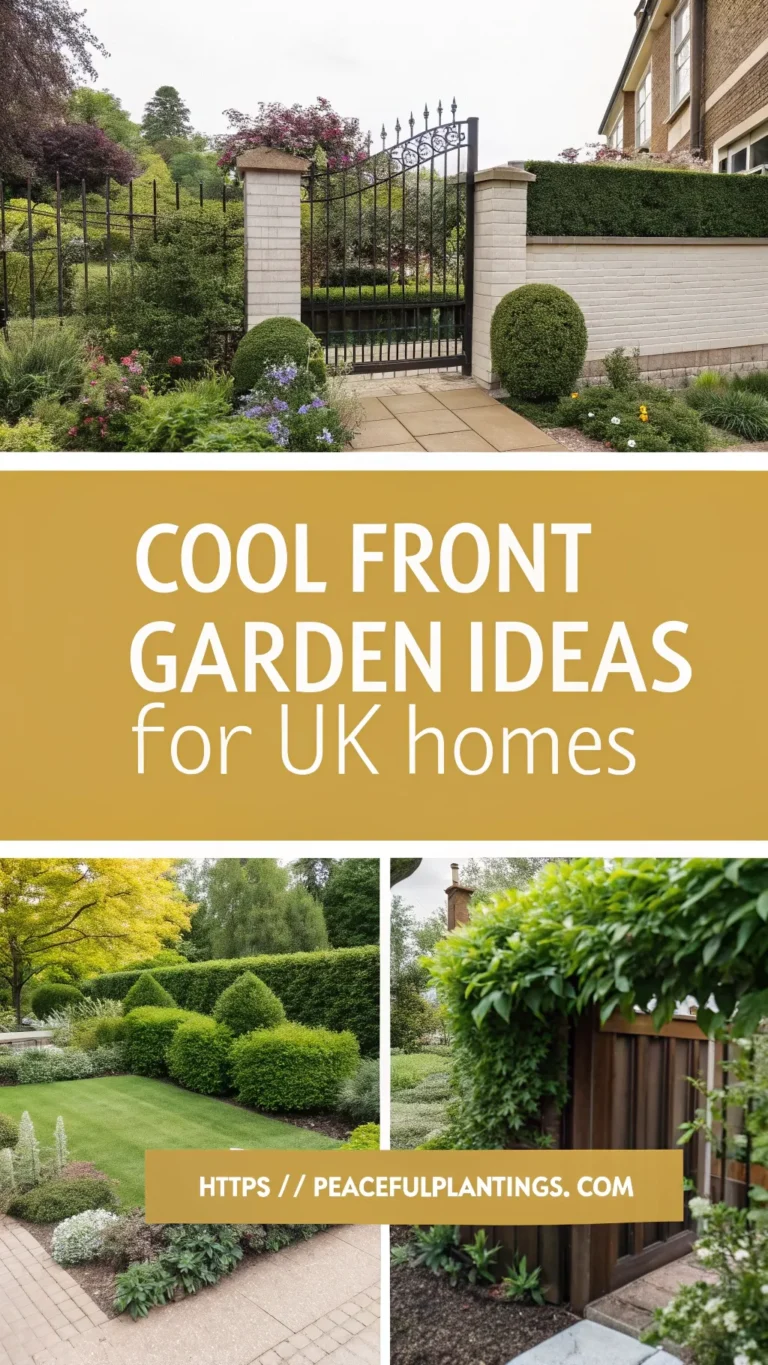 Cool Front Garden Ideas for UK Homes
