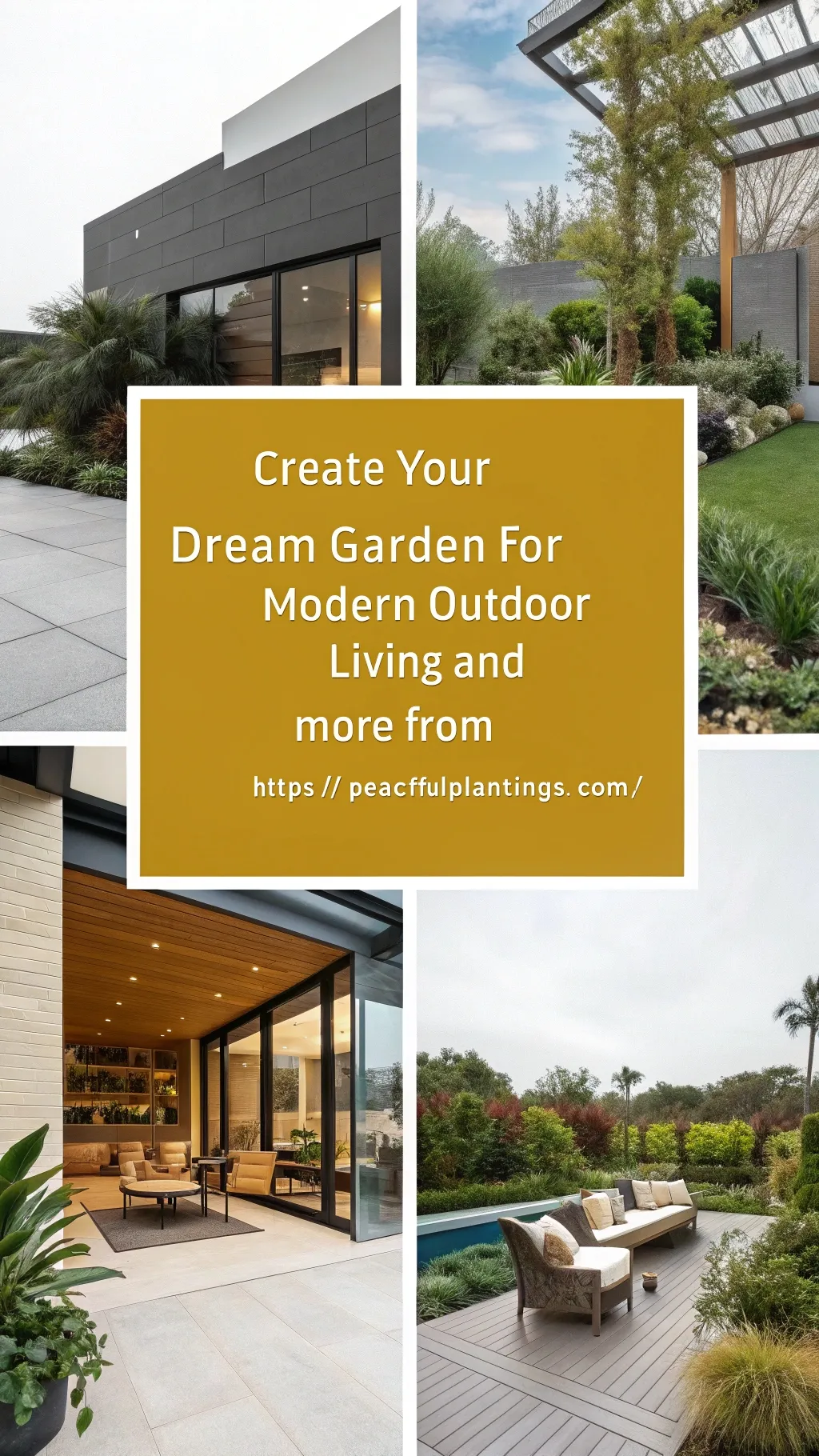 Create Your Dream Garden for Modern Outdoor Living