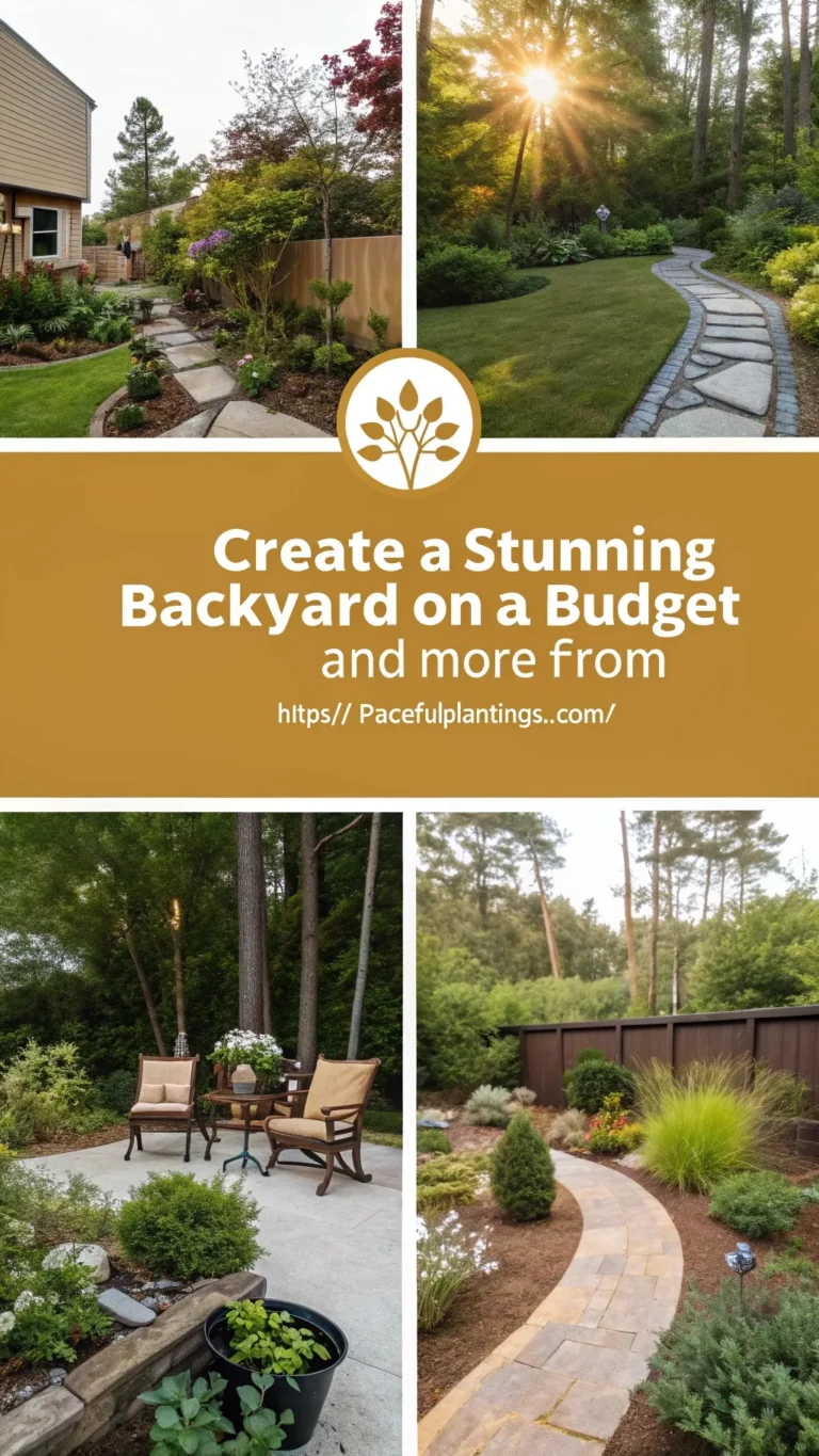 Create a Stunning Backyard on a Budget