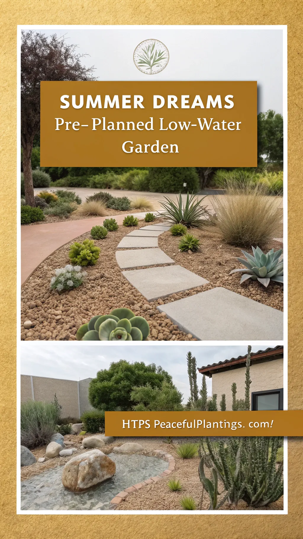 Summer Dreams Pre-Planned Low-Water Garden