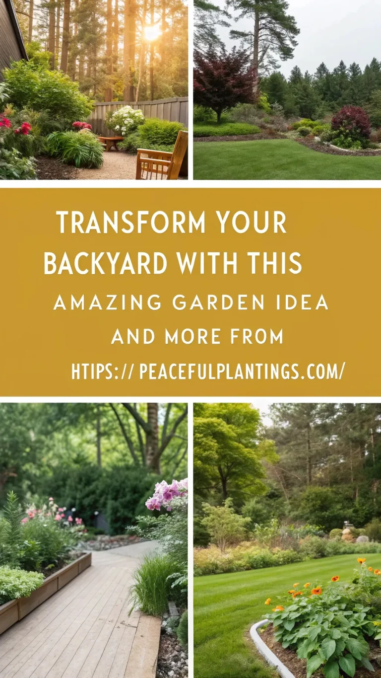 Transform Your Backyard with This Amazing Garden Idea